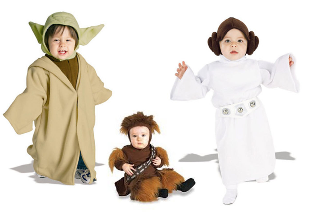 Klä ut ditt barn till Star Wars-figurer