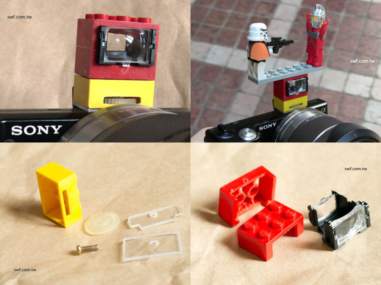 Bygg optisk sökare i Lego