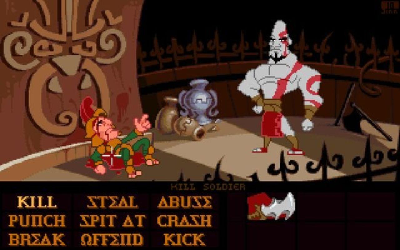 God of War i SCUMM