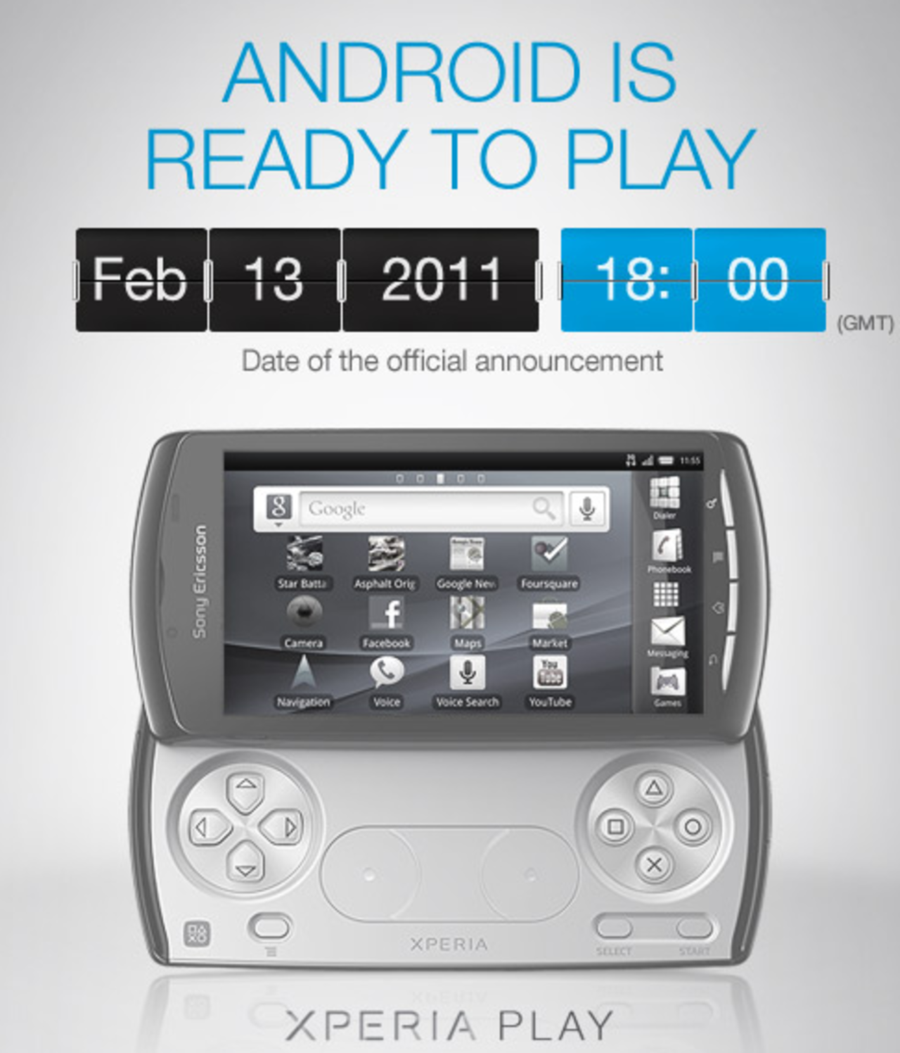 Xperia Play lanseras på söndag