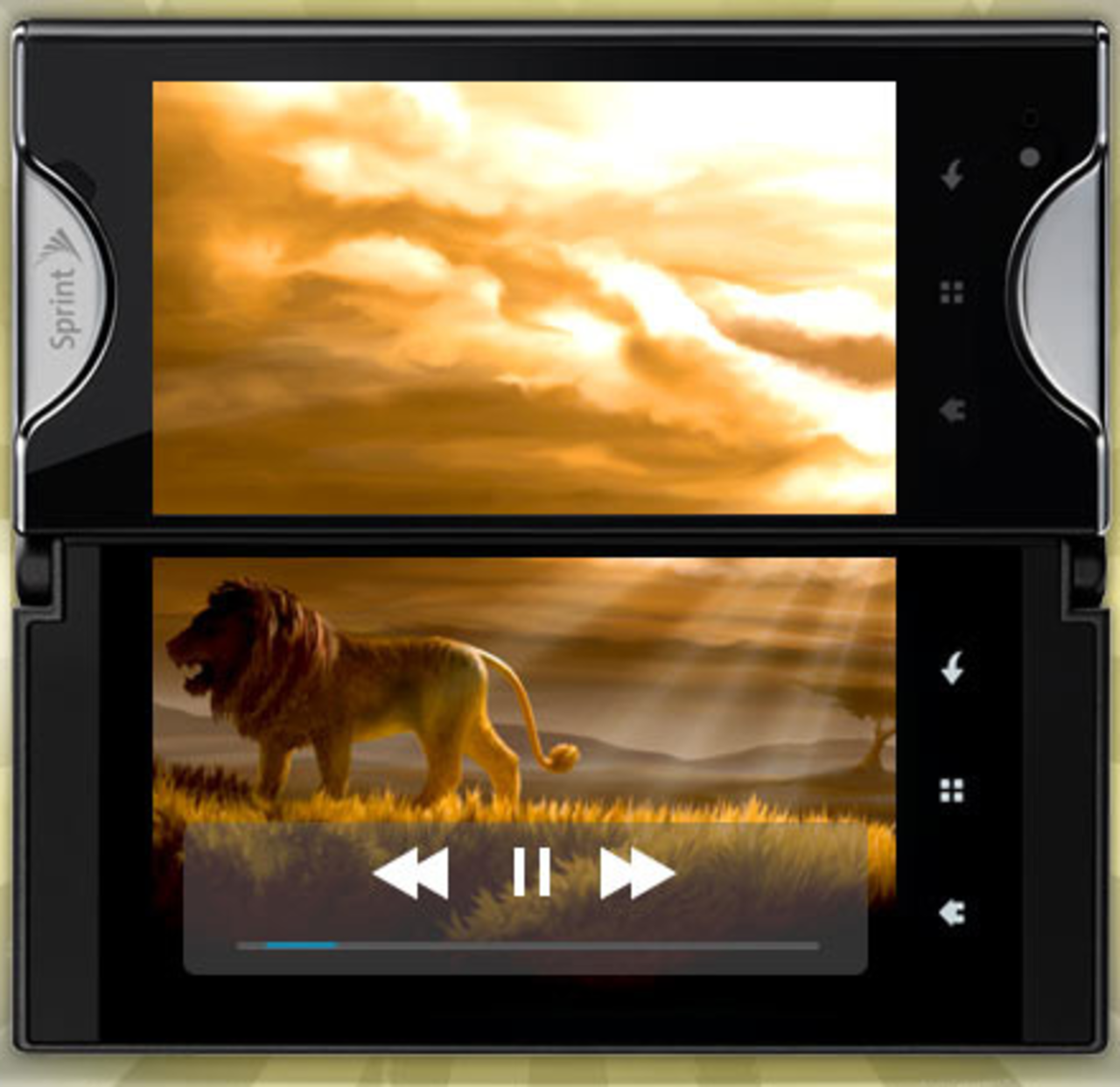 Kyocera Echo - dubbel-android