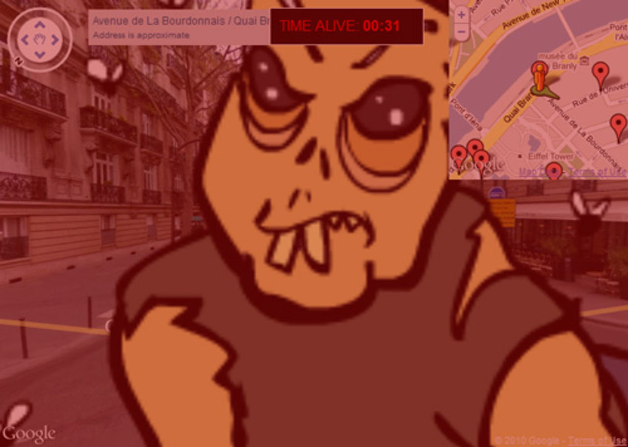 Streetview Zombie Apocalypse