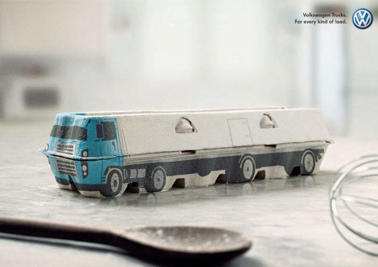 Volkswagen på frukostbordet