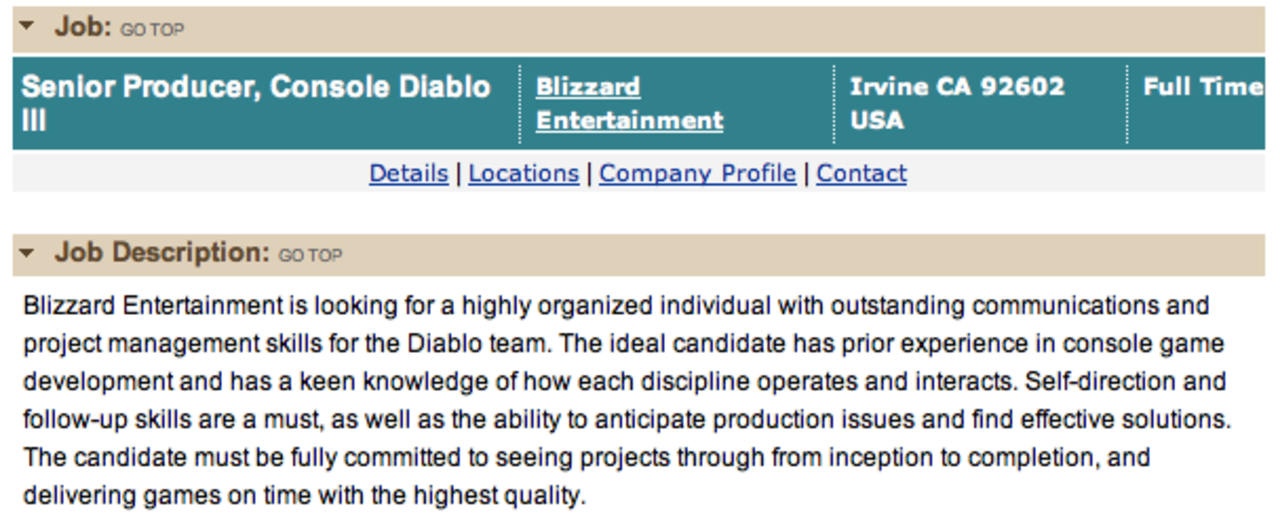 Diablo III till konsol?