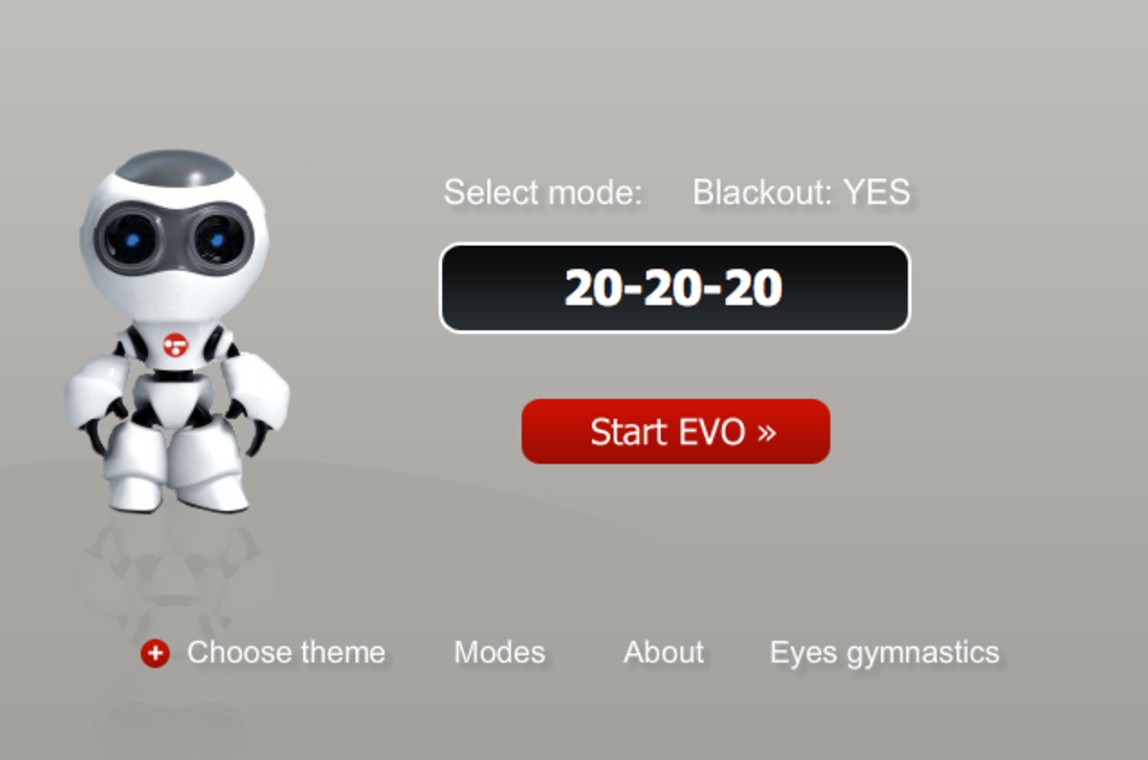 Påminnelse om att vila ögonen