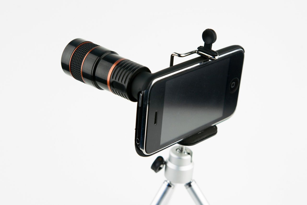 Uppgradera din iphone med ett 300mm-objektiv