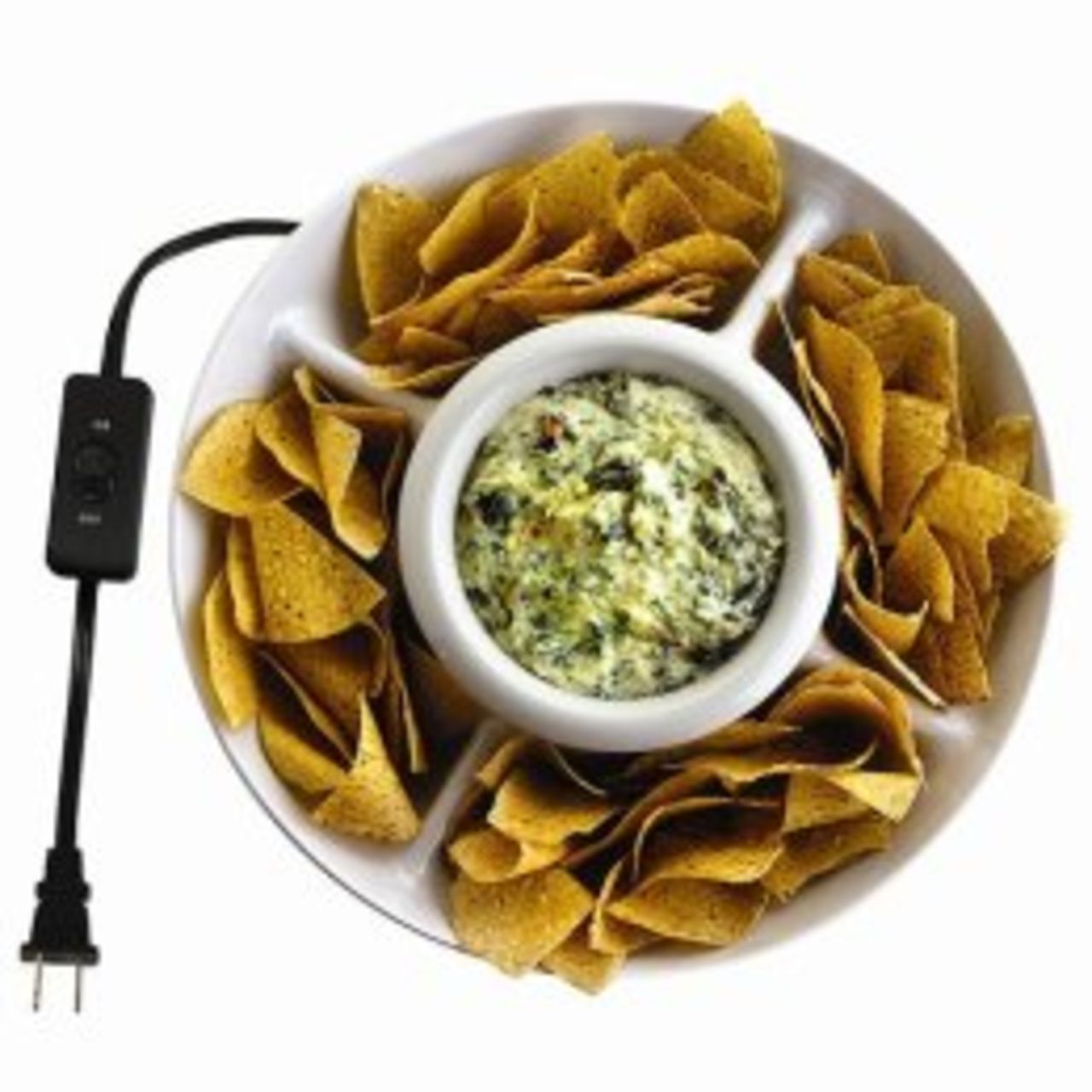 Uppvärmd nachotallrik