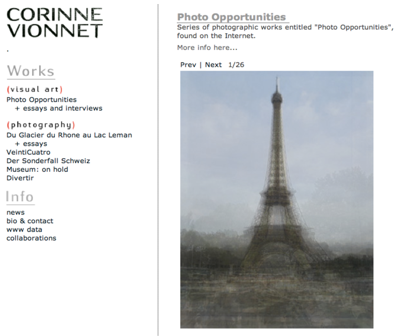 Vad händer om du sammanfogar 300 turistbilder till en?