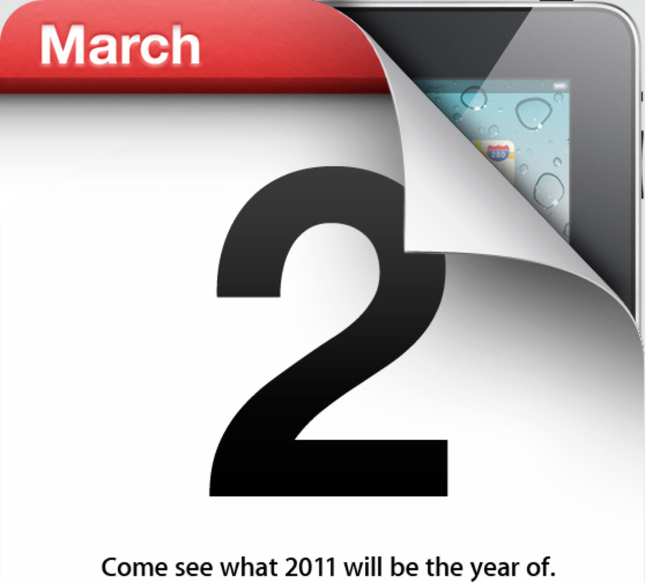 iPad 2 presenteras 2:e mars