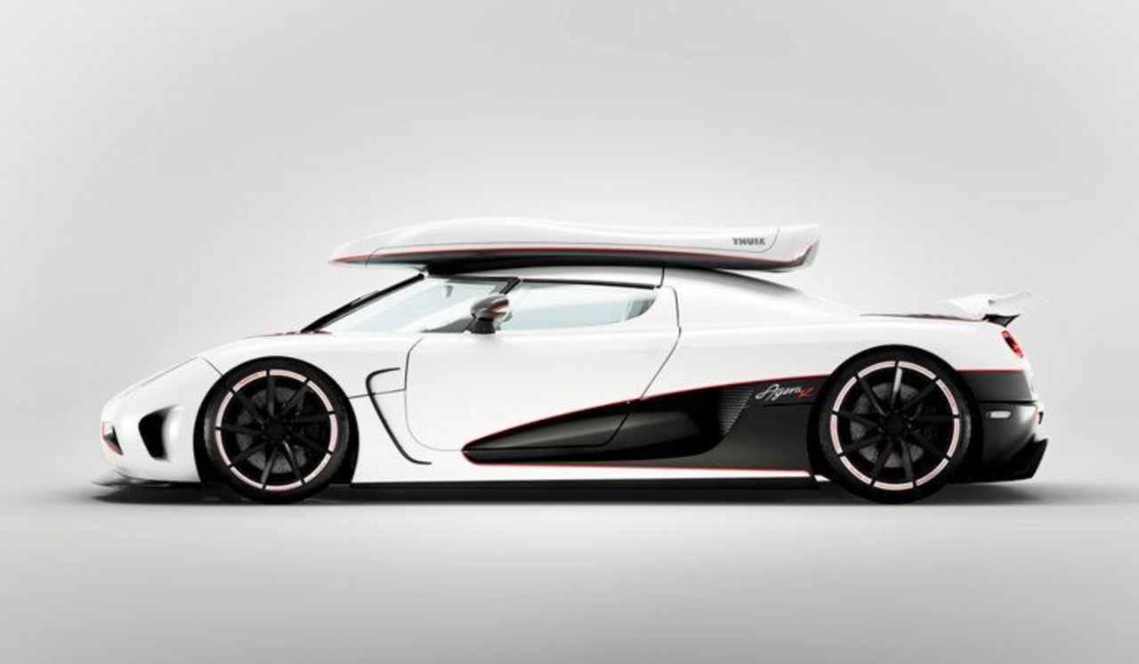 Thule Lightning - takbox till Koenigsegg Agera R