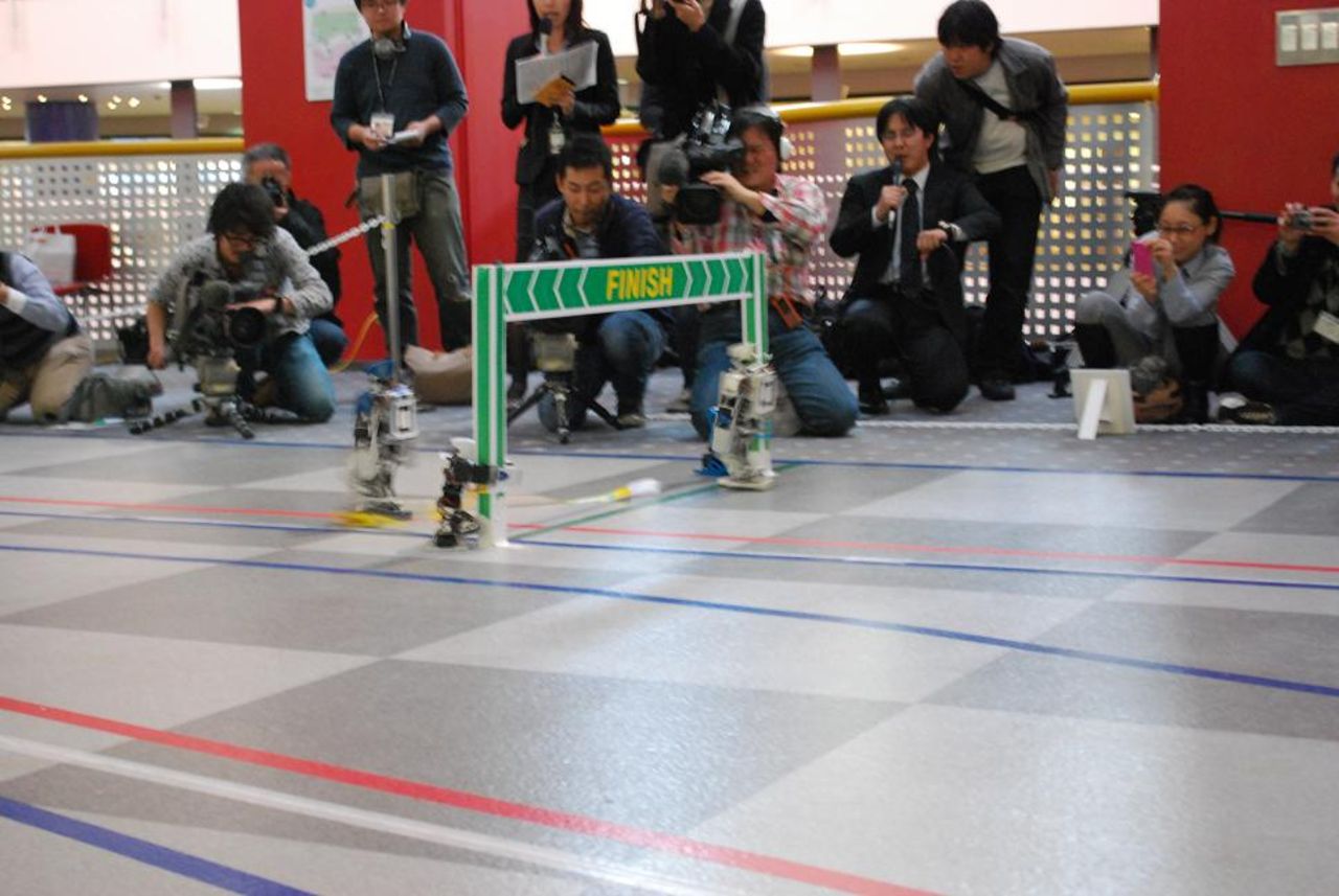 Robotmaraton avgjort