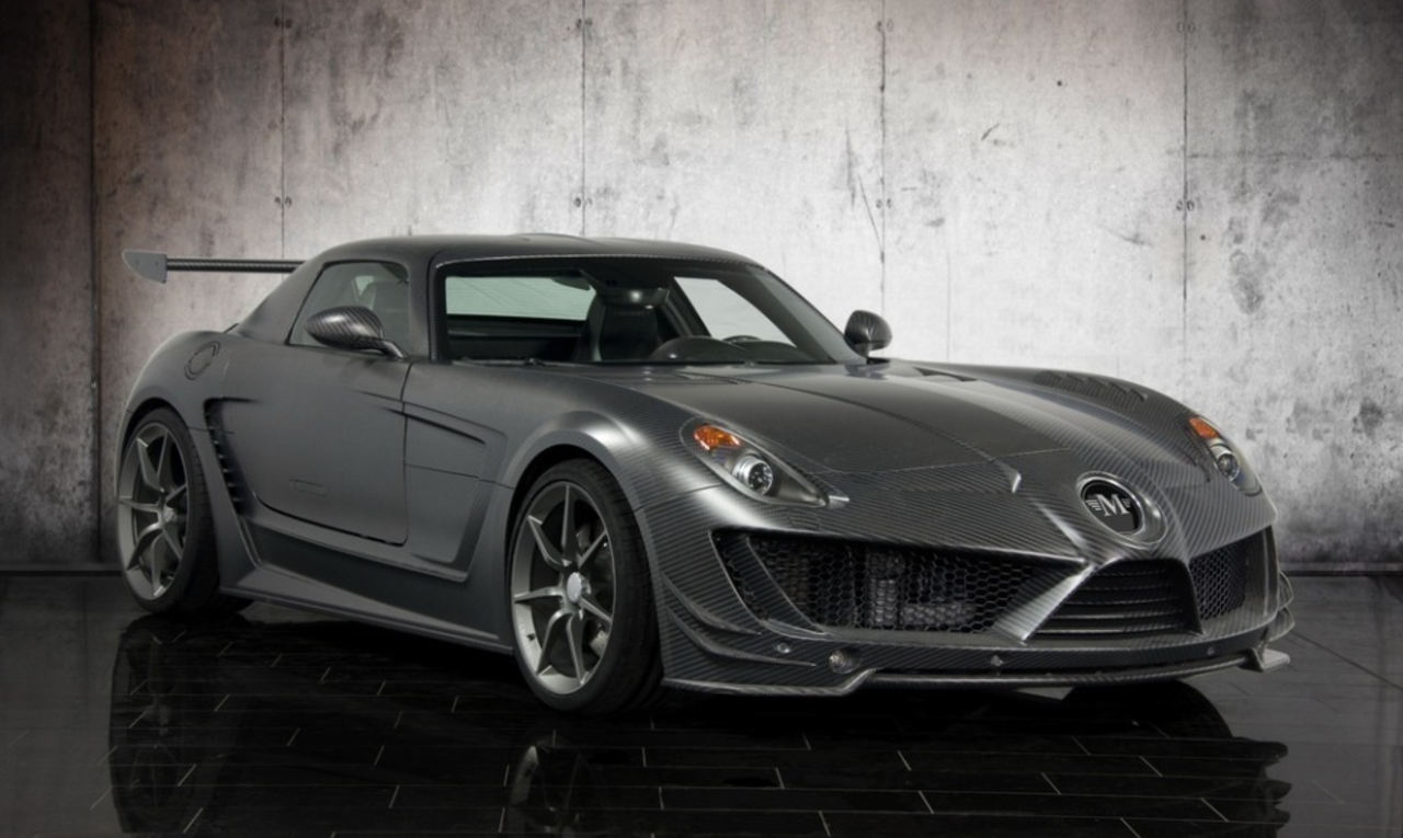 Mansory sminkar SLS och hänger på ögon från Ferrari 599