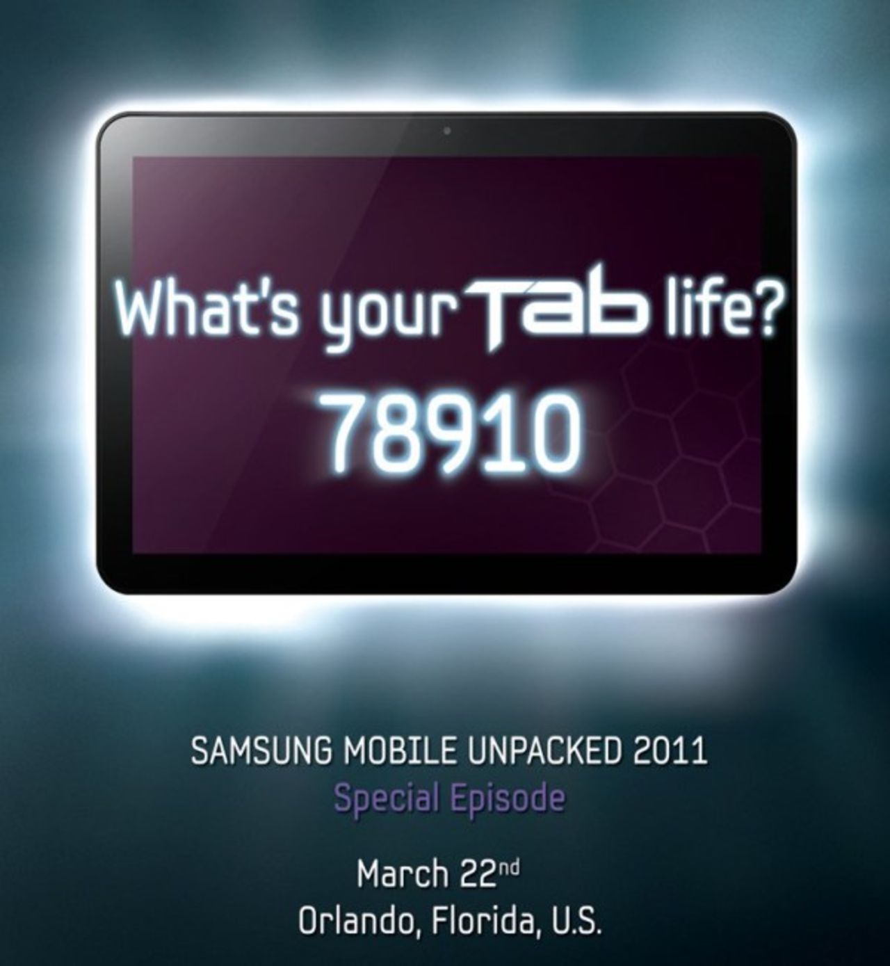 Ny Galaxy Tab släpps den 22:a mars