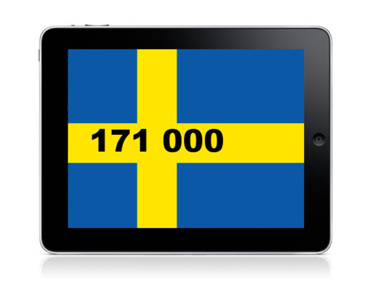 171 000 iPads i Sverige