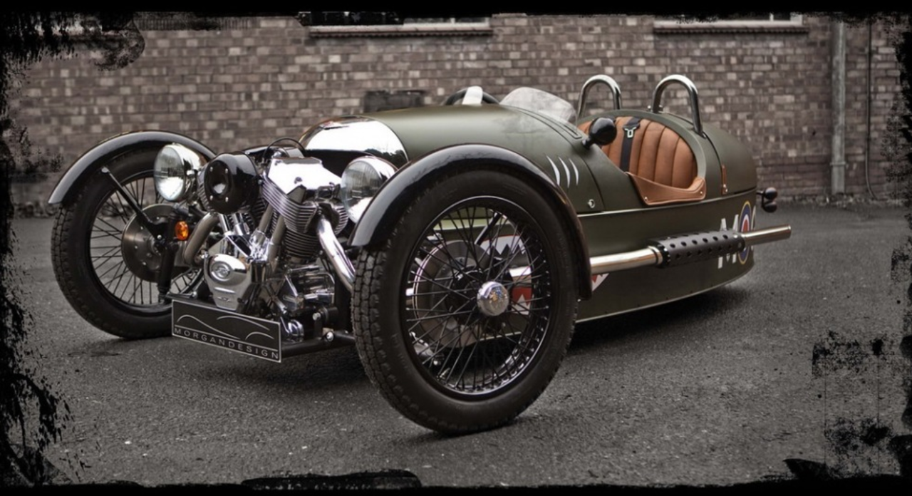 Morgan 3 Wheeler för tankarna bakåt i tiden