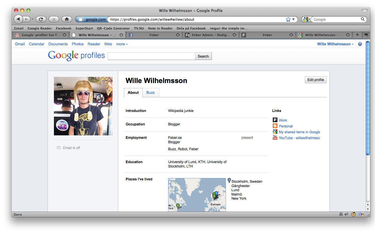 Google Profiles får ett nytt utseende