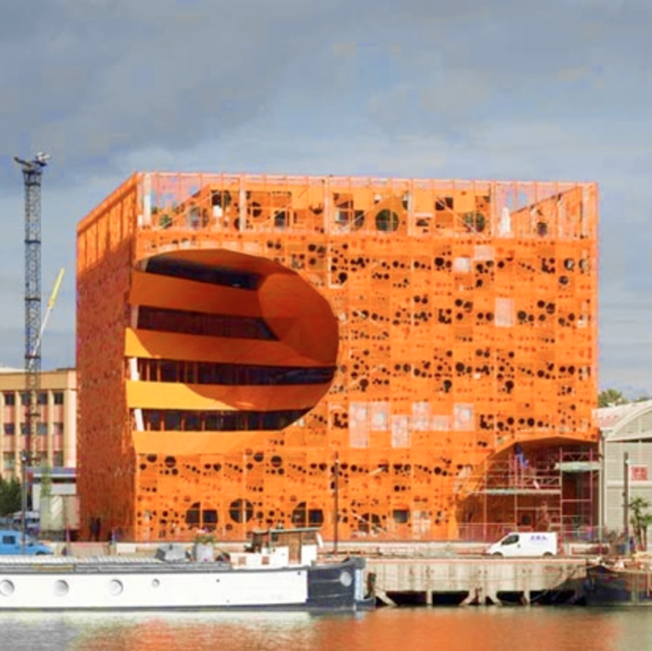 Orange Cube