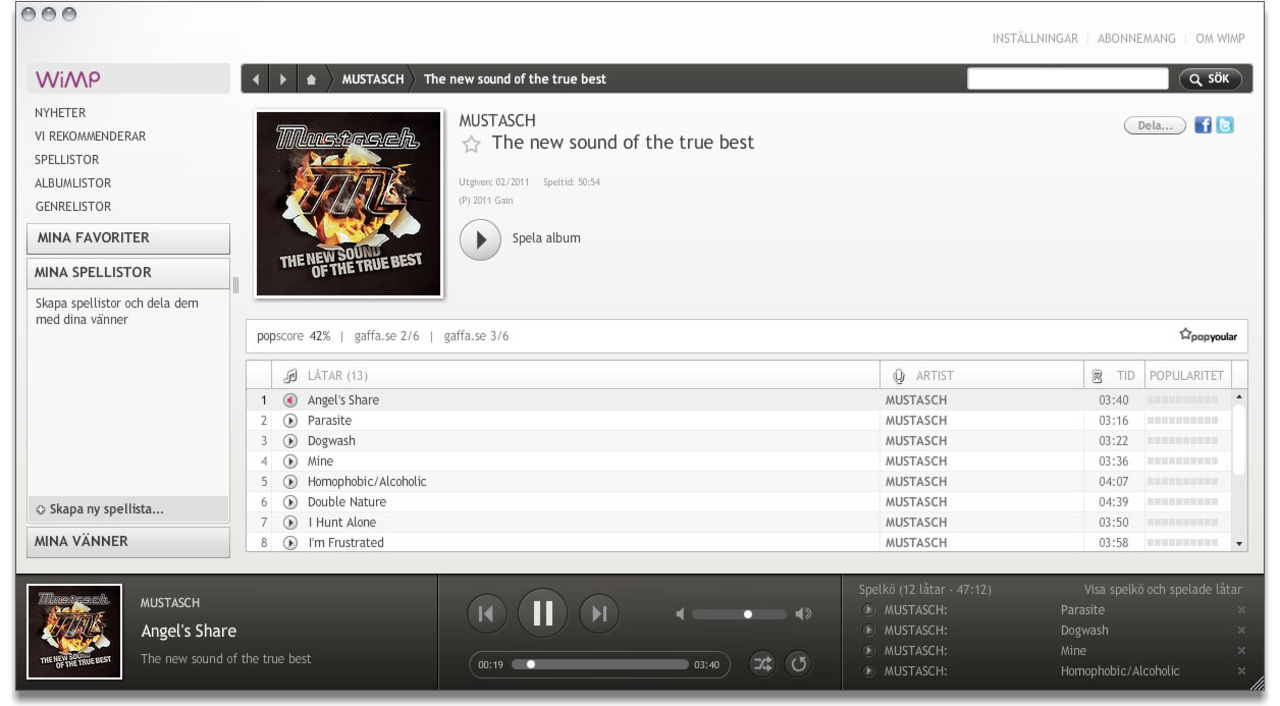 Nu är WiMP officiellt lanserat i Sverige