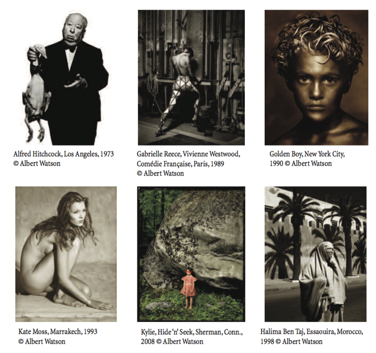 Albert Watson till Fotografiska