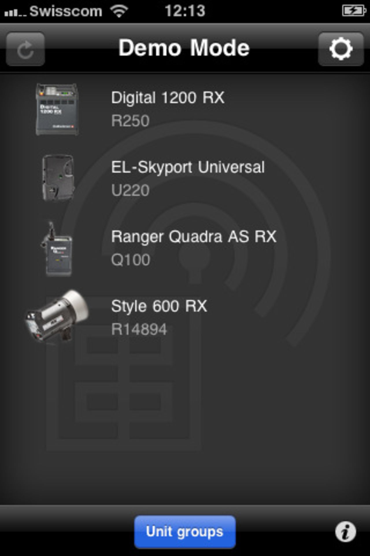 Styr dina Elinchrome-blixtar med iPhone