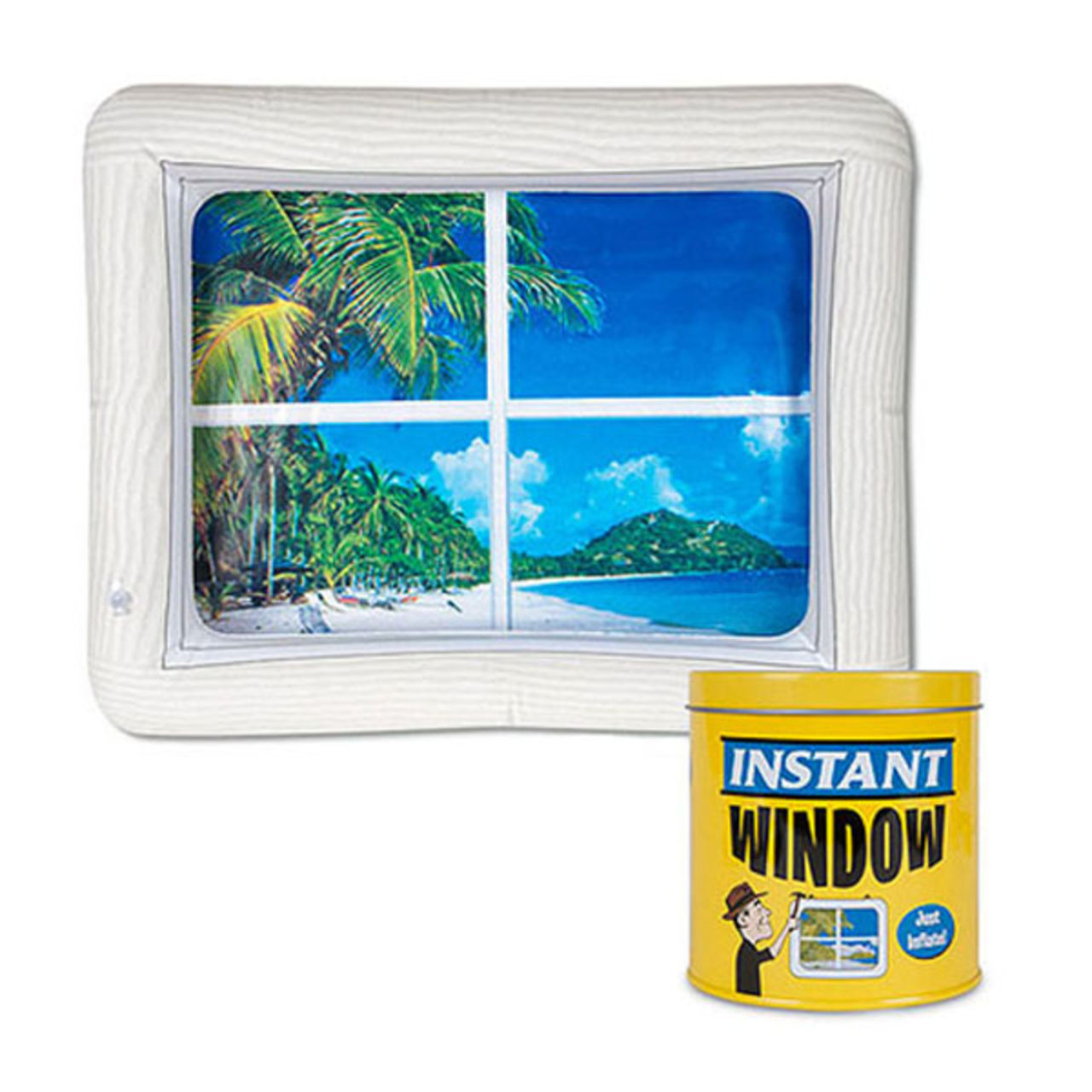 Uppblåsbart fönster