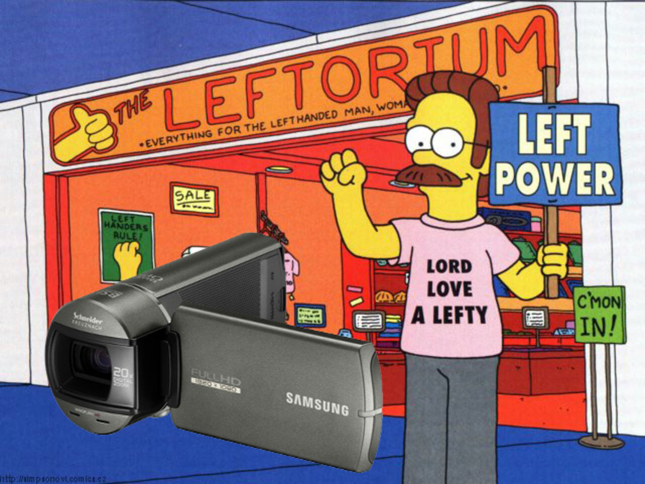 Ny videokamera platsar i The Leftorium