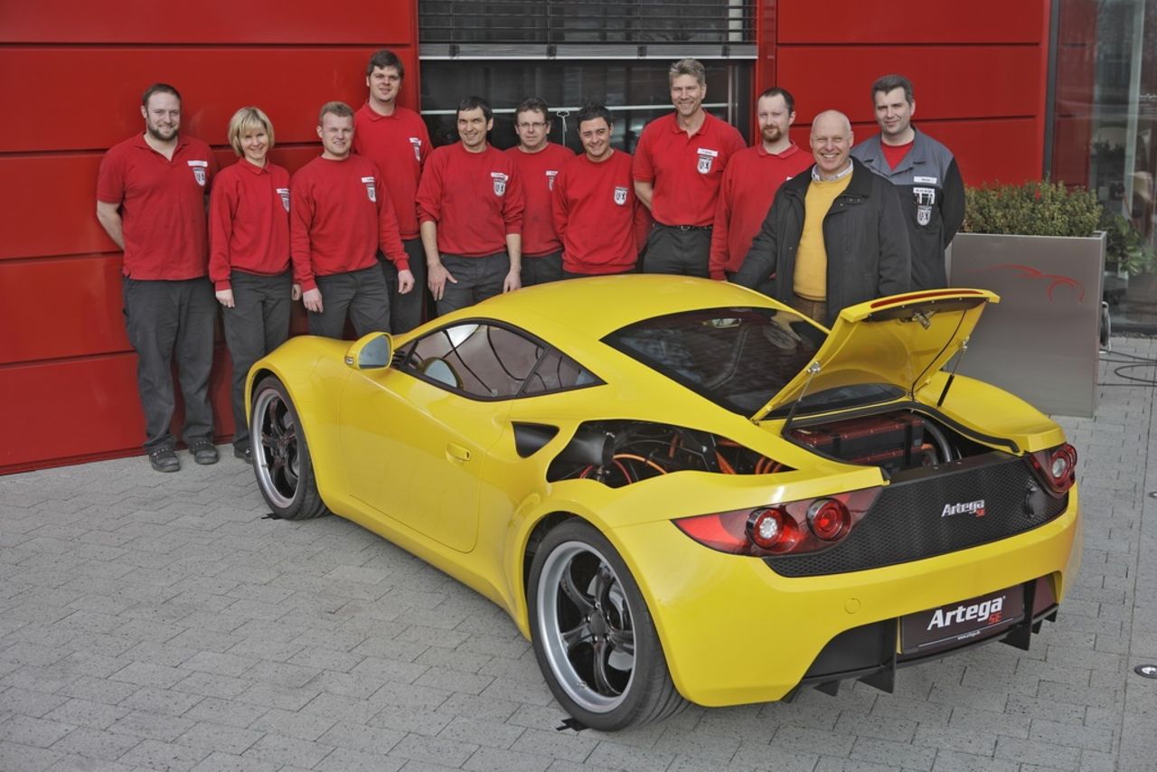 Artega SE tar upp kampen bland elsportbilar