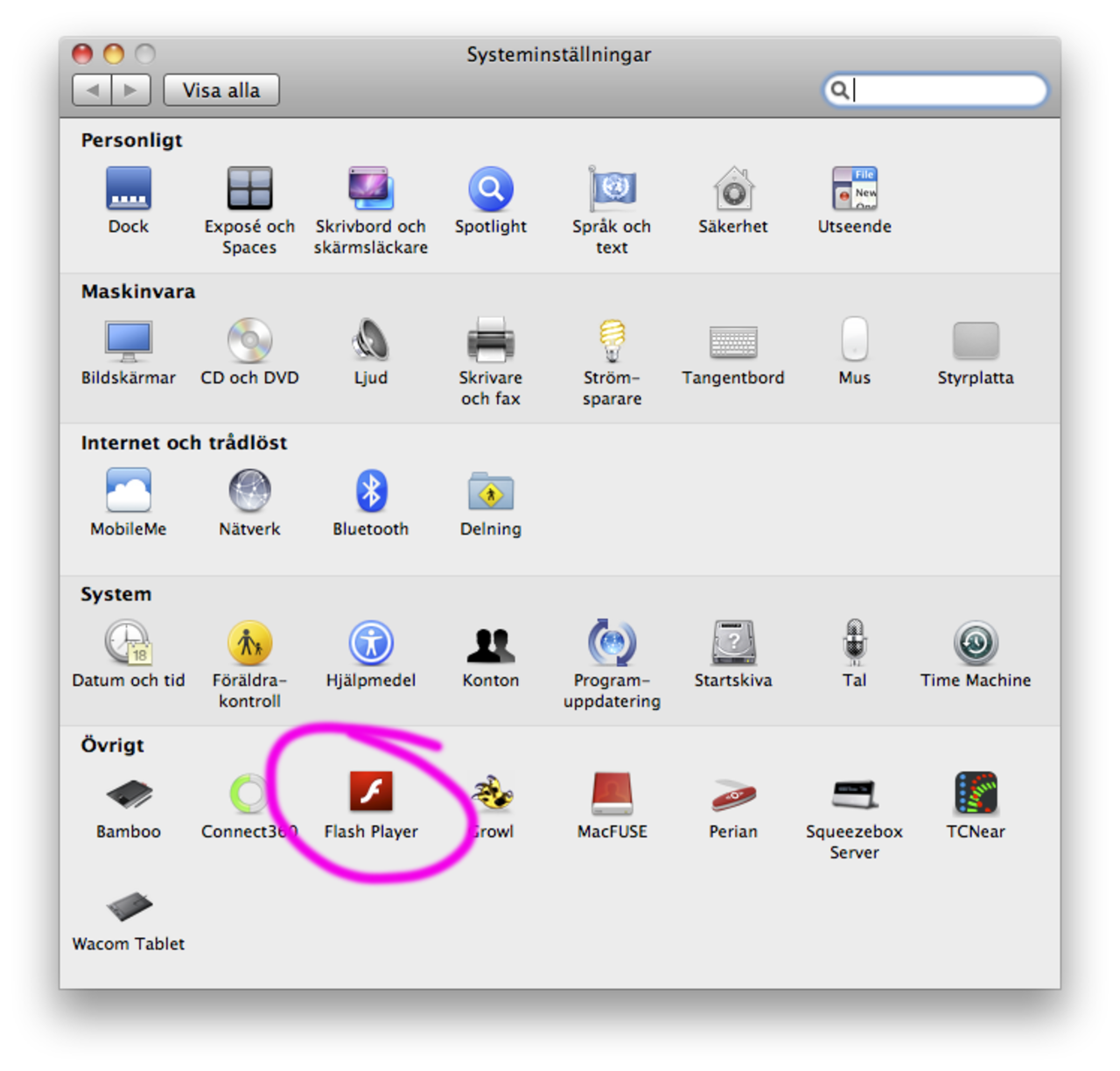 Ny Flash Player Beta för Mac