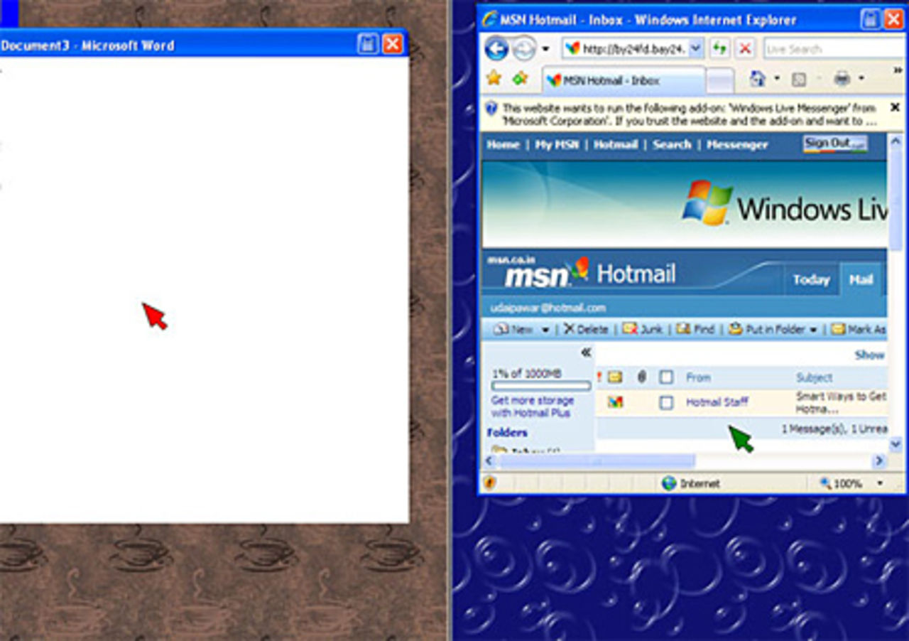 Microsoft utvecklar ny split-screen teknik