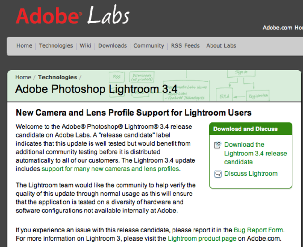 Lightroom och ACR får stöd för fler kameror