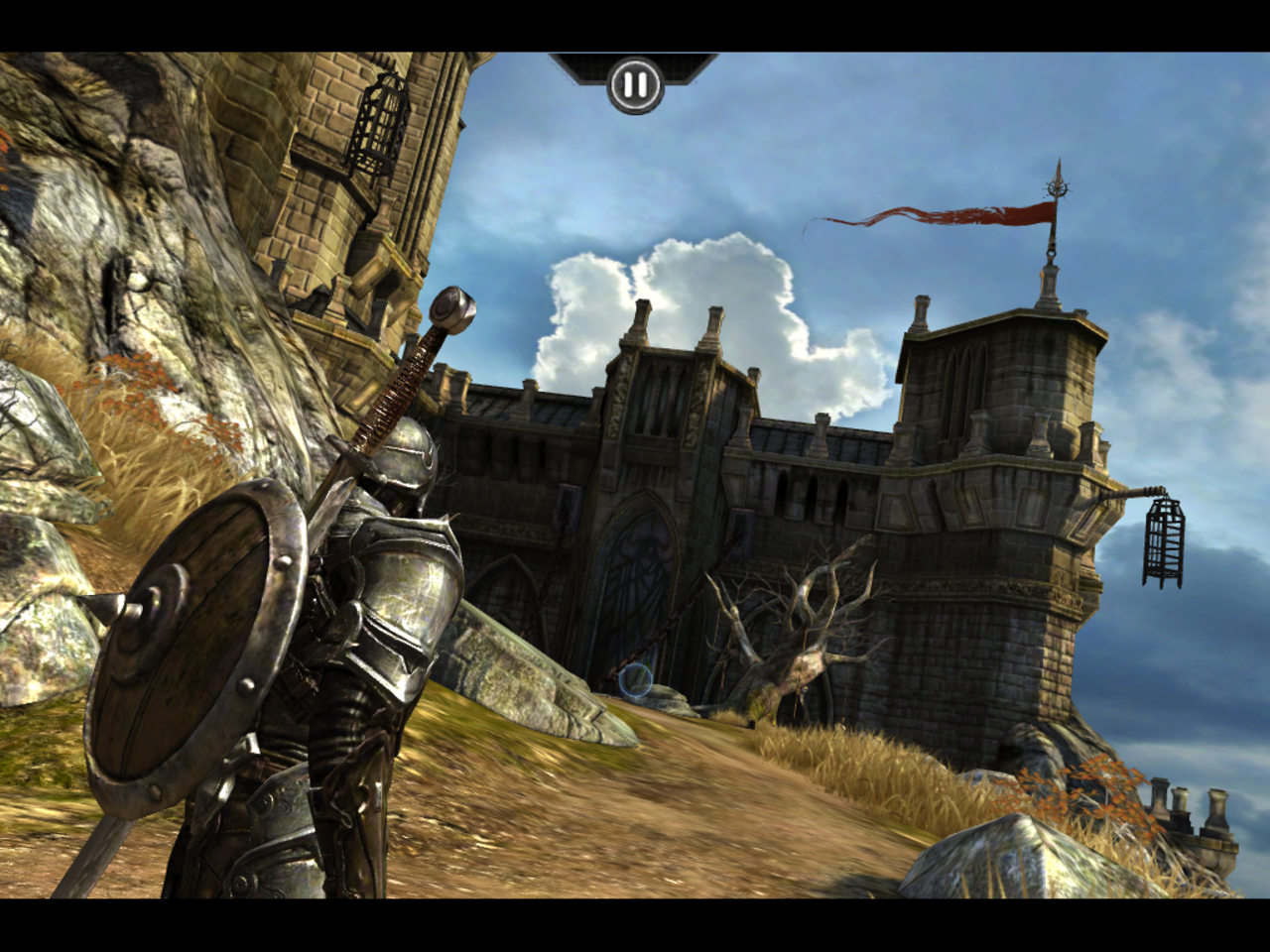 Infinity Blade på iPad 2