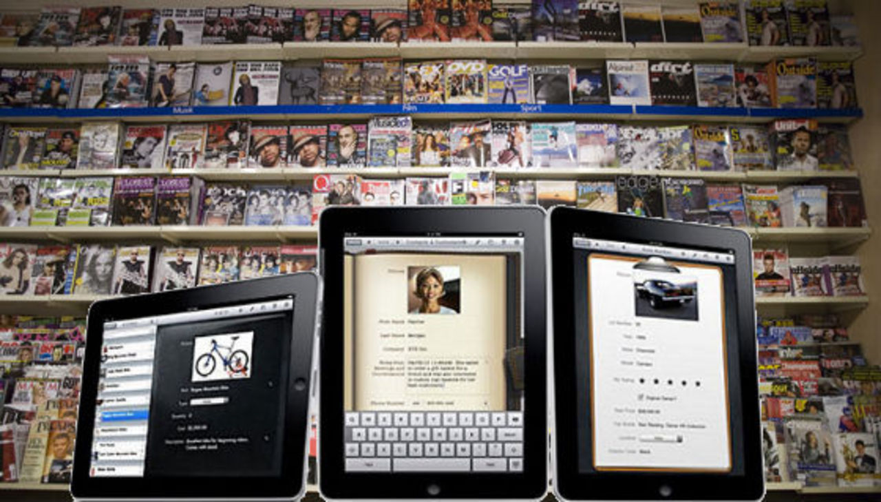 Apple gör egen magasin-mall för iPad?