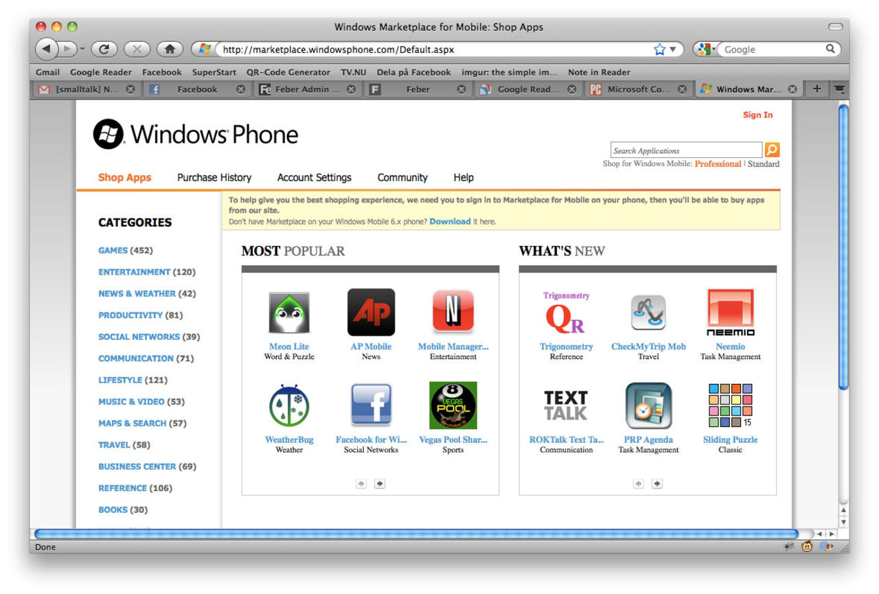 Nu finns det 10 000 appar på Windows Phone Market Place