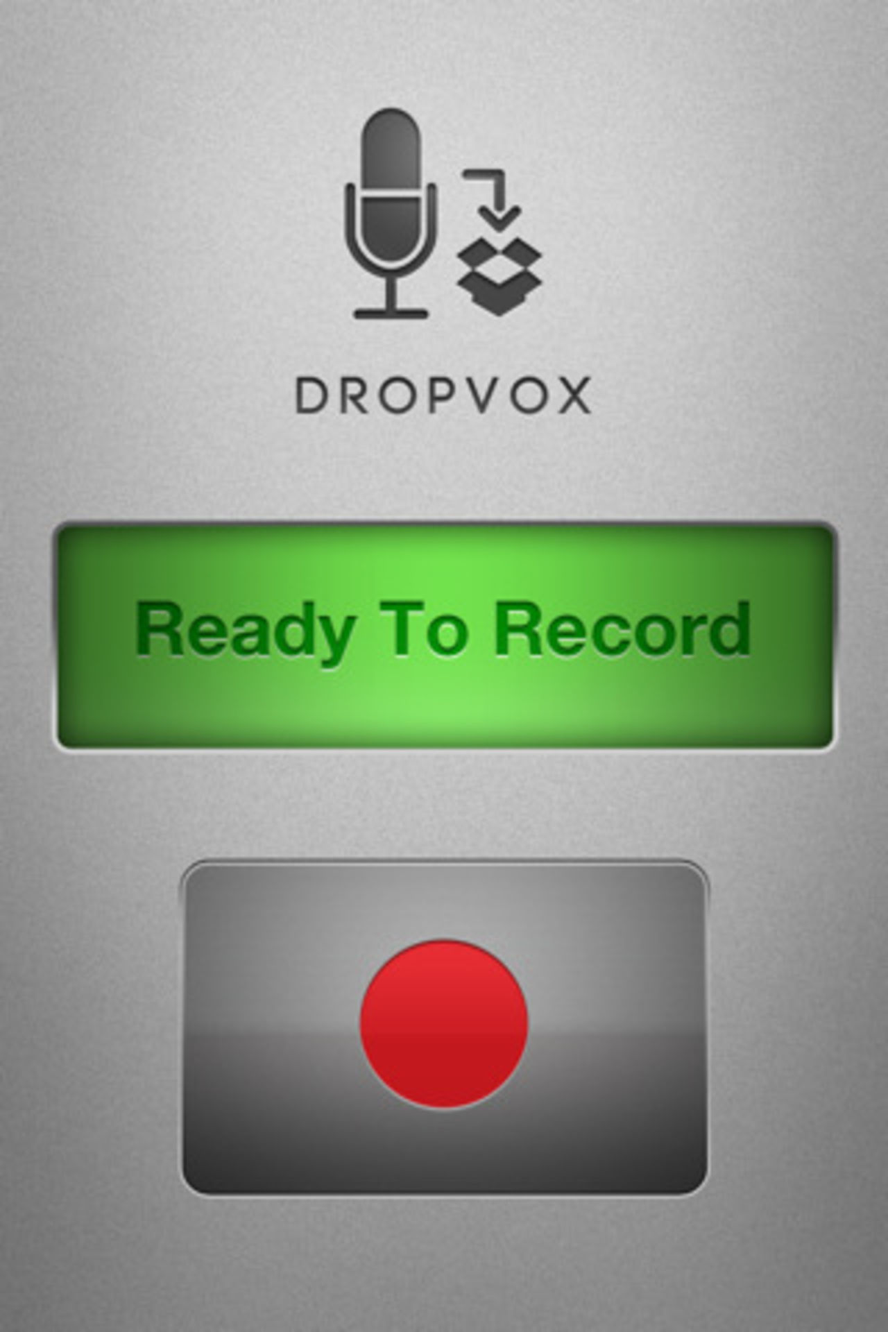 DropVox, diktafon som lagrar i Dropbox