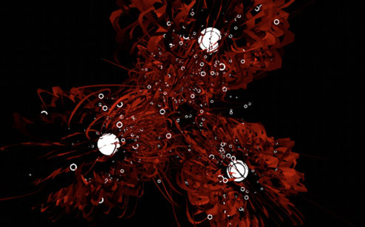 Underbart fantasiskt vacker iTunes-visualizer
