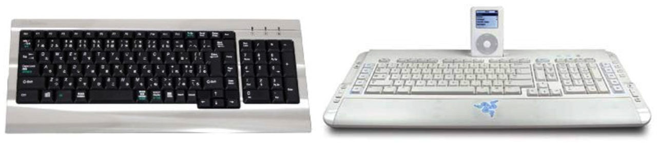 Test: Två tangentbord jämförda