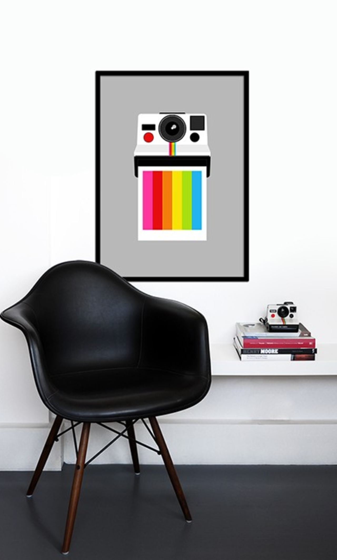 Sjukt snygg polaroidaffisch