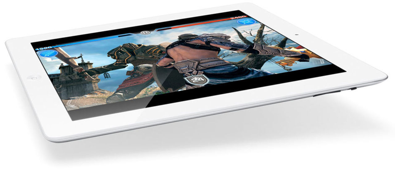 En timme gammal iPad 2 synkas