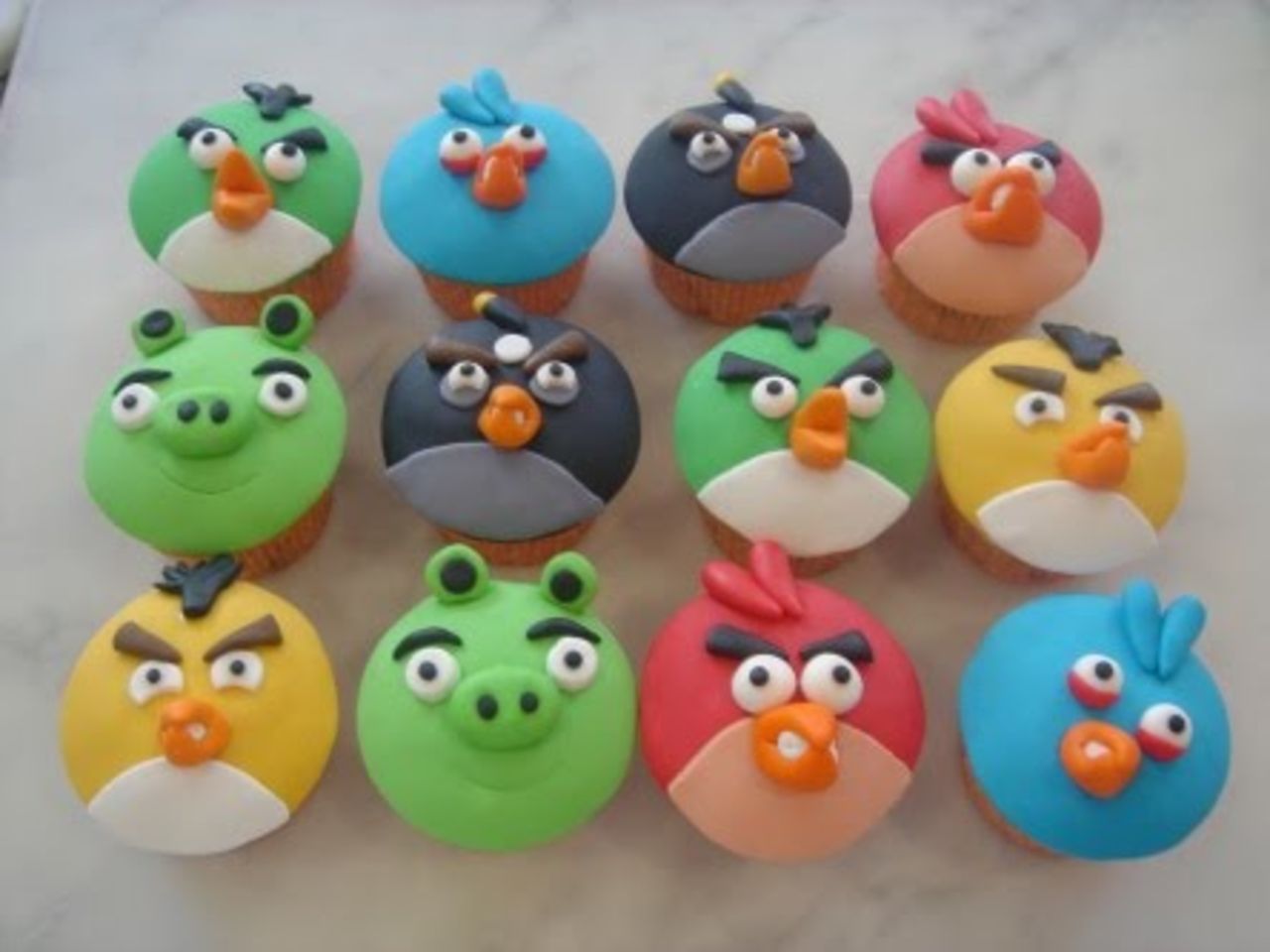 Angry Birds-kakor