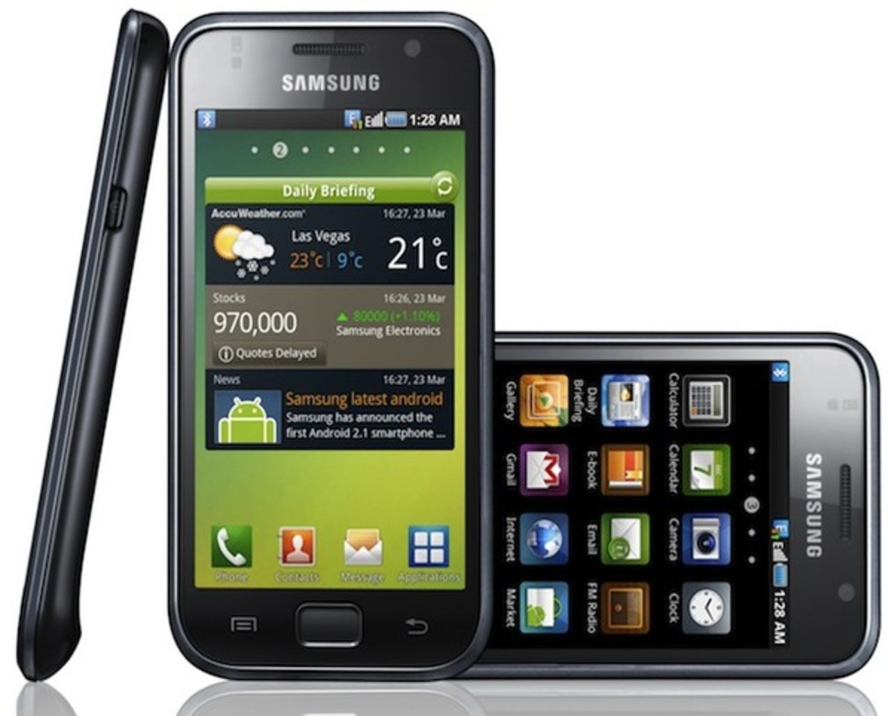 Samsung Galaxy S får 2.3