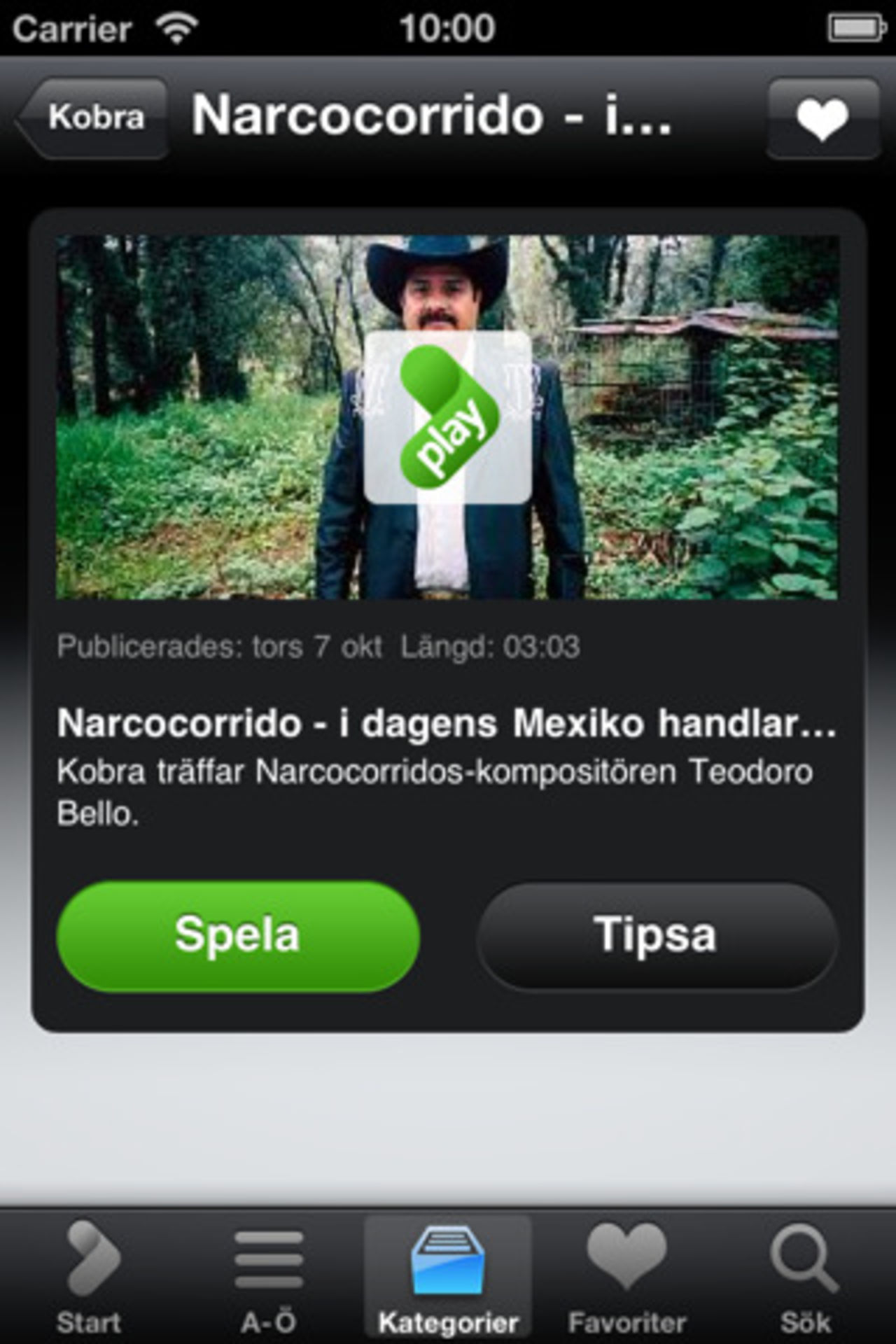 SVT Play för iPhone får stöd för AirPlay