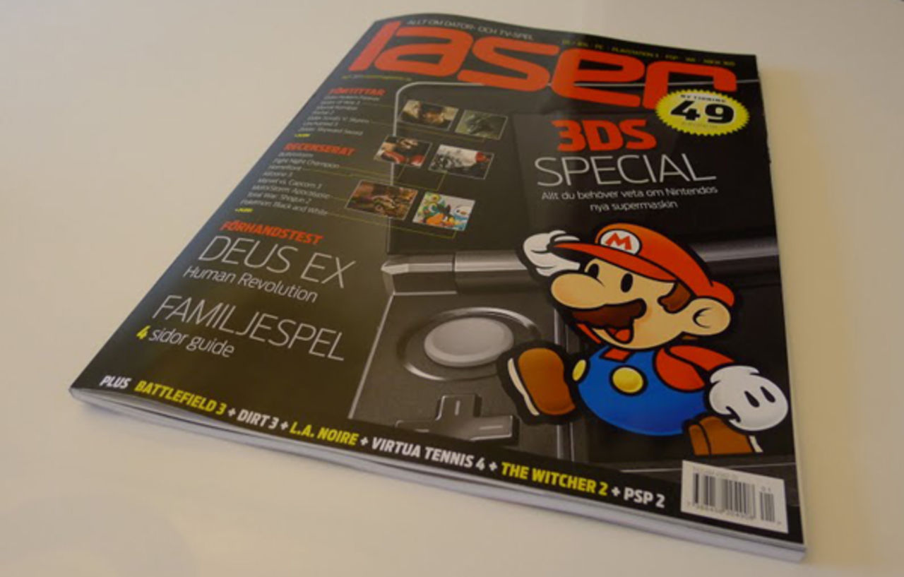 Laser - ny svensk speltidning