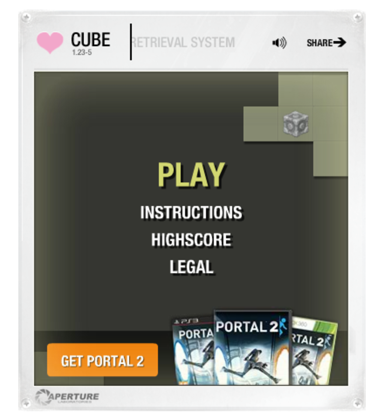 Spela Cube Retrieval System