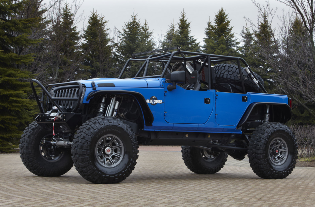 Jeep och Mopar visar upp moddade bilar