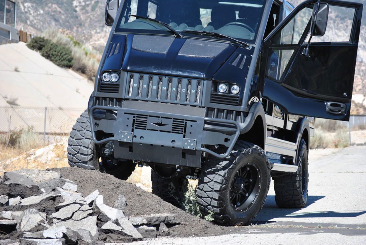 Bremach T-Rex - elbil, gasbil, hybridbil eller bara bil