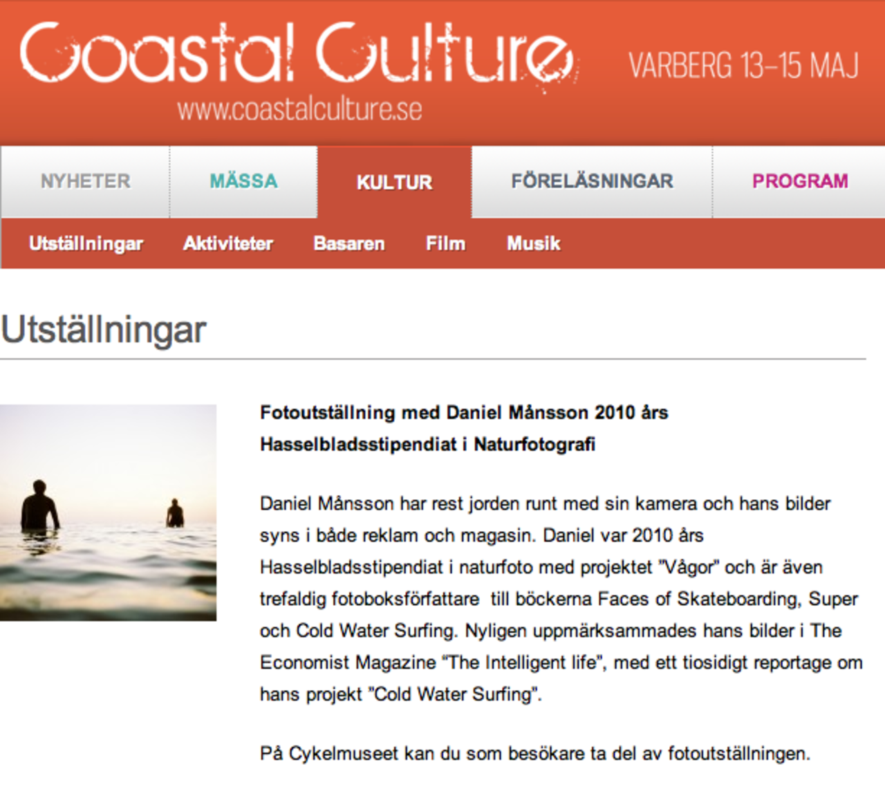 Surfutställningar i Varberg