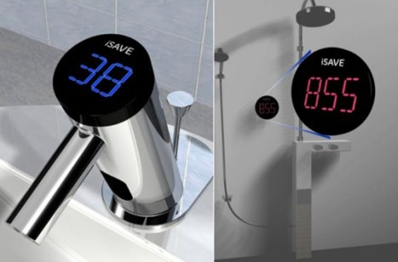 Håll koll på vattenåtgången med iSave