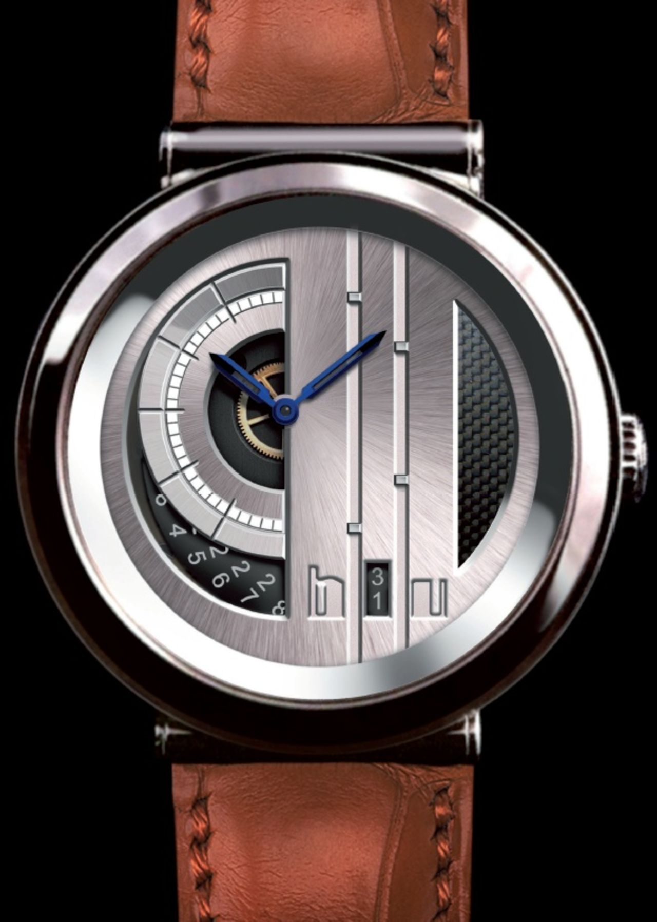 Blu duett - snygg klocka