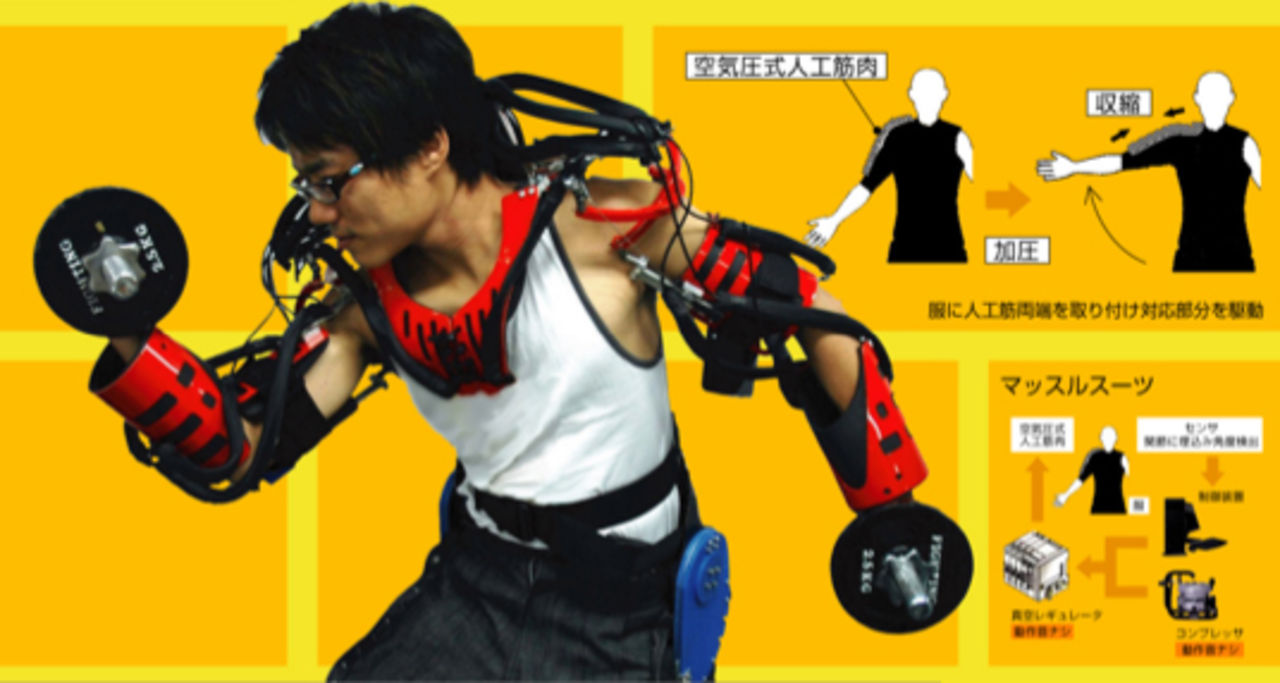 En apparat som ger dig lite extra styrka