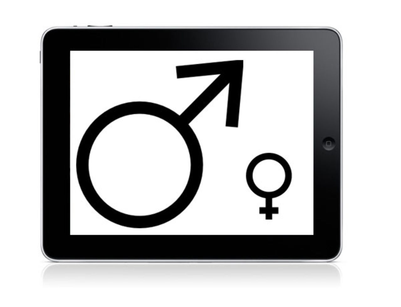 95% av iPad-användarna är män